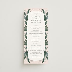 Wedding Programs