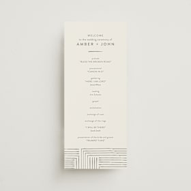 Wedding Programs