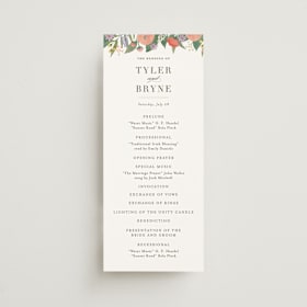 Wedding Programs