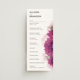 Wedding Programs