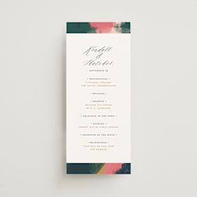 Wedding Programs