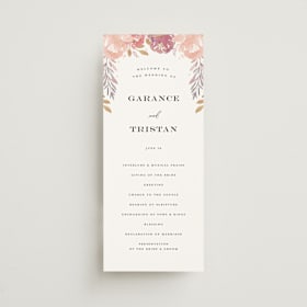 Wedding Programs