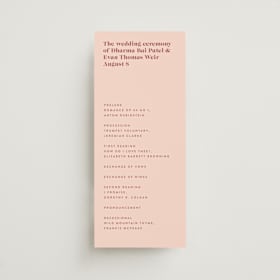 Wedding Programs