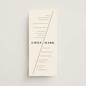 Wedding Programs