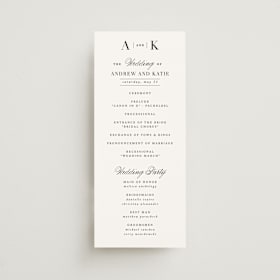 Wedding Programs