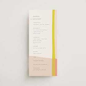 Wedding Programs