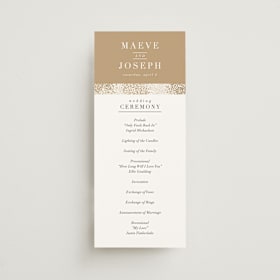Wedding Programs