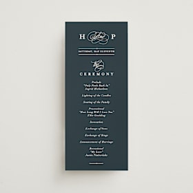 Wedding Programs