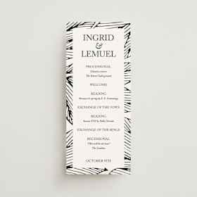 Wedding Programs