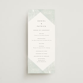 Wedding Programs
