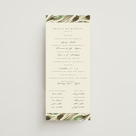 Wedding Programs