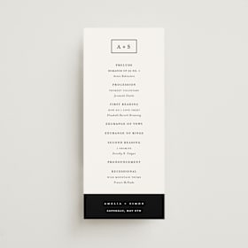 Wedding Programs