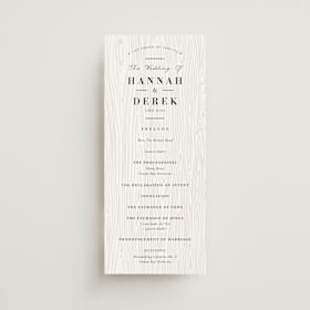 Wedding Programs