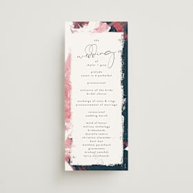 Wedding Programs