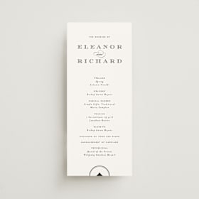 Wedding Programs