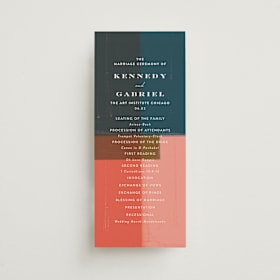 Wedding Programs
