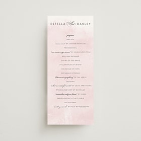 Wedding Programs