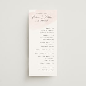 Wedding Programs