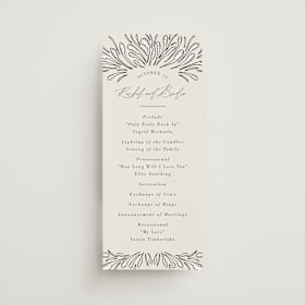 Wedding Programs