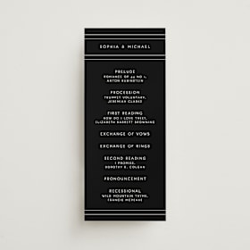 Wedding Programs