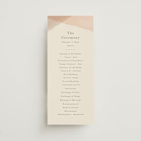 Wedding Programs