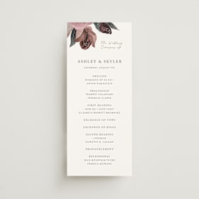 Wedding Programs