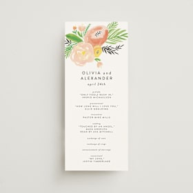 Wedding Programs