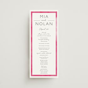 Wedding Programs