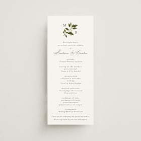 Wedding Programs