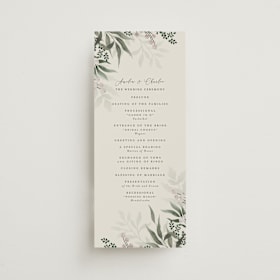 Wedding Programs