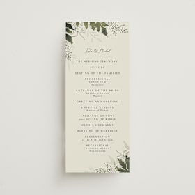 Wedding Programs