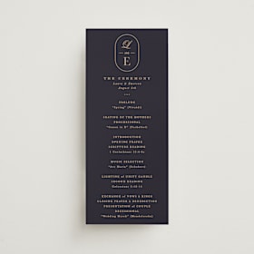 Wedding Programs