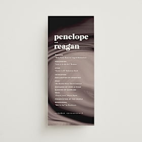 Wedding Programs