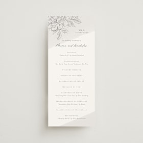 Wedding Programs