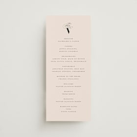 Wedding Programs