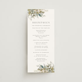 Wedding Programs