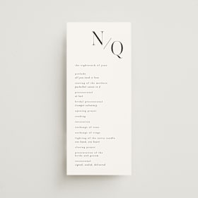 Wedding Programs