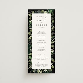 Wedding Programs