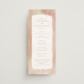 Wedding Programs