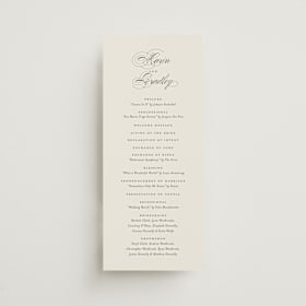 Wedding Programs