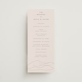 Wedding Programs