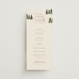 Wedding Programs