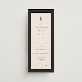 Wedding Programs