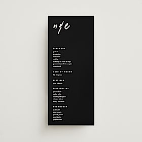 Wedding Programs