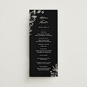 Wedding Programs
