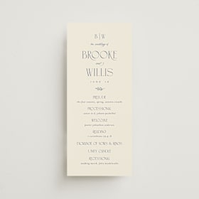 Wedding Programs