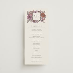 Wedding Programs