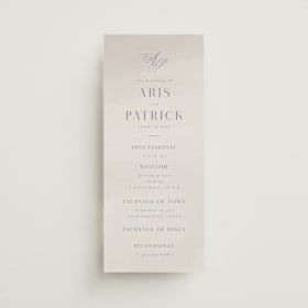 Wedding Programs