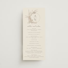 Wedding Programs