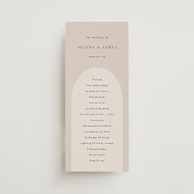Wedding Programs